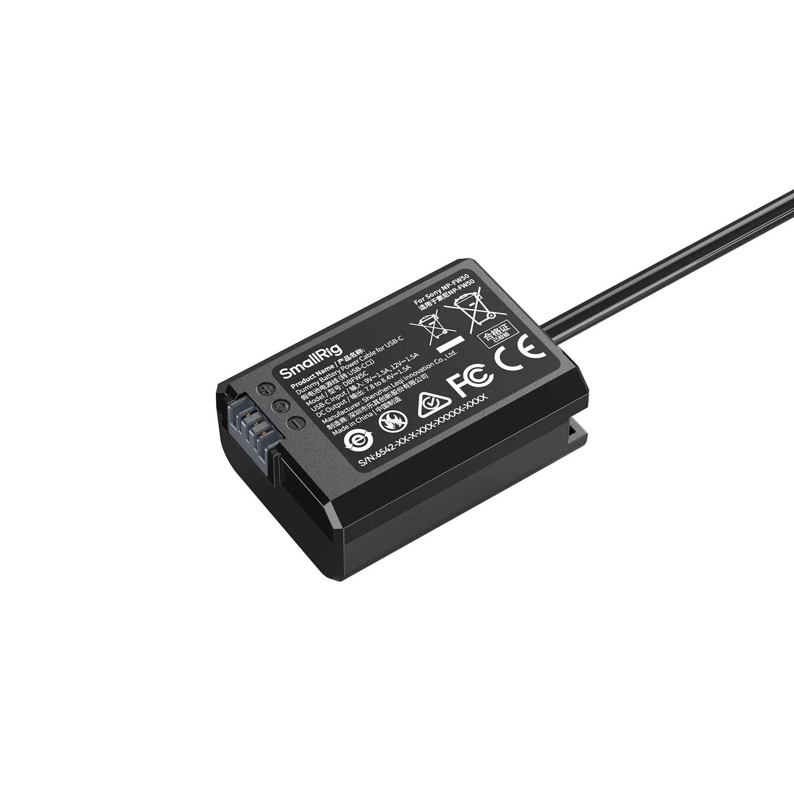 SmallRig 6542 USB-C Dummy Batt - огляд і ціна Sony Camera Zv-E10