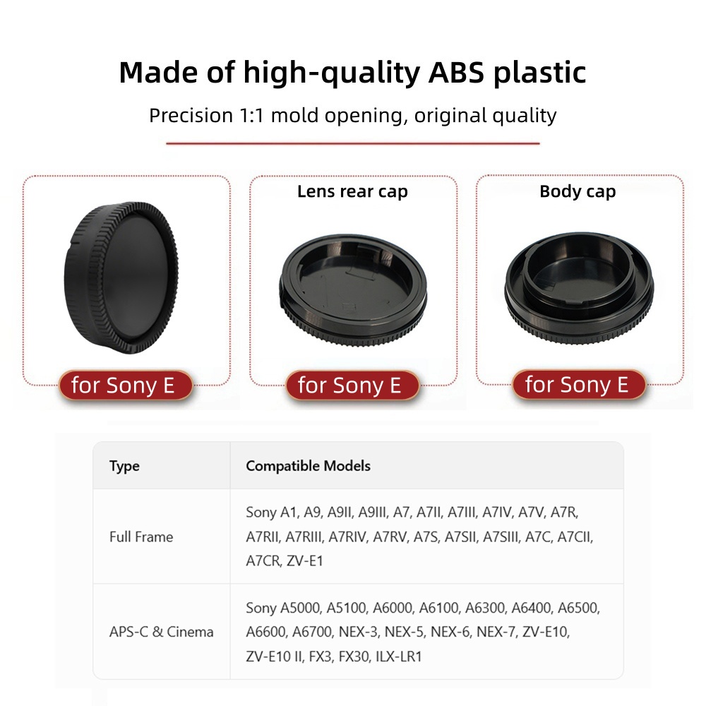 Camera Body Cover Lens Rear Ca - огляд і ціна Sony Camera Zv-E10